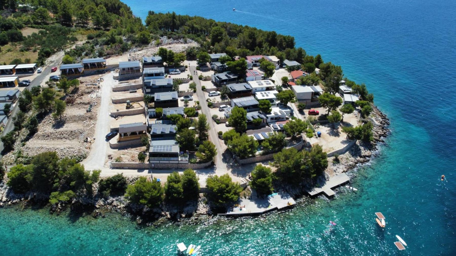 Hipo Camp Mobil Home Arta Pakoštane エクステリア 写真